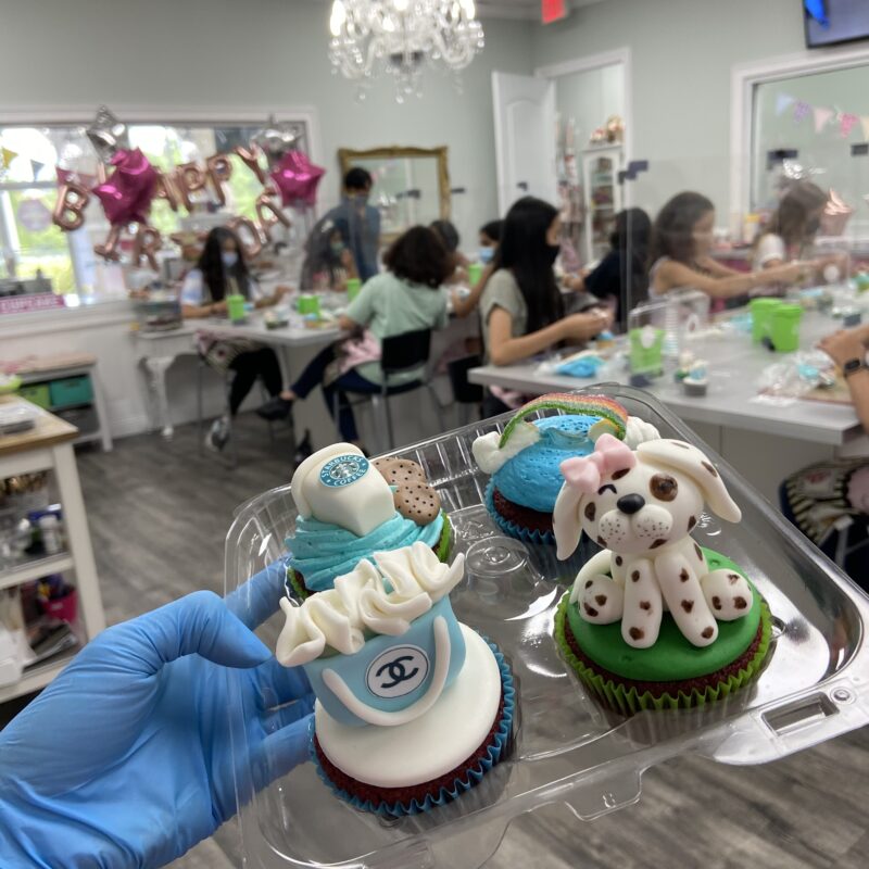 adult cupcake decorating party