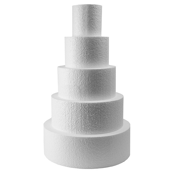 Eyccier 4PCS Cake Dummy Polystyrene Cake Dummies Mini Dummy Cake 4/6/8/10  Inch Fake Round Cake DIY Reusable Lightweight Polystyrene Block for Wedding  Birthday Party Cake Display : Amazon.co.uk: Home & Kitchen