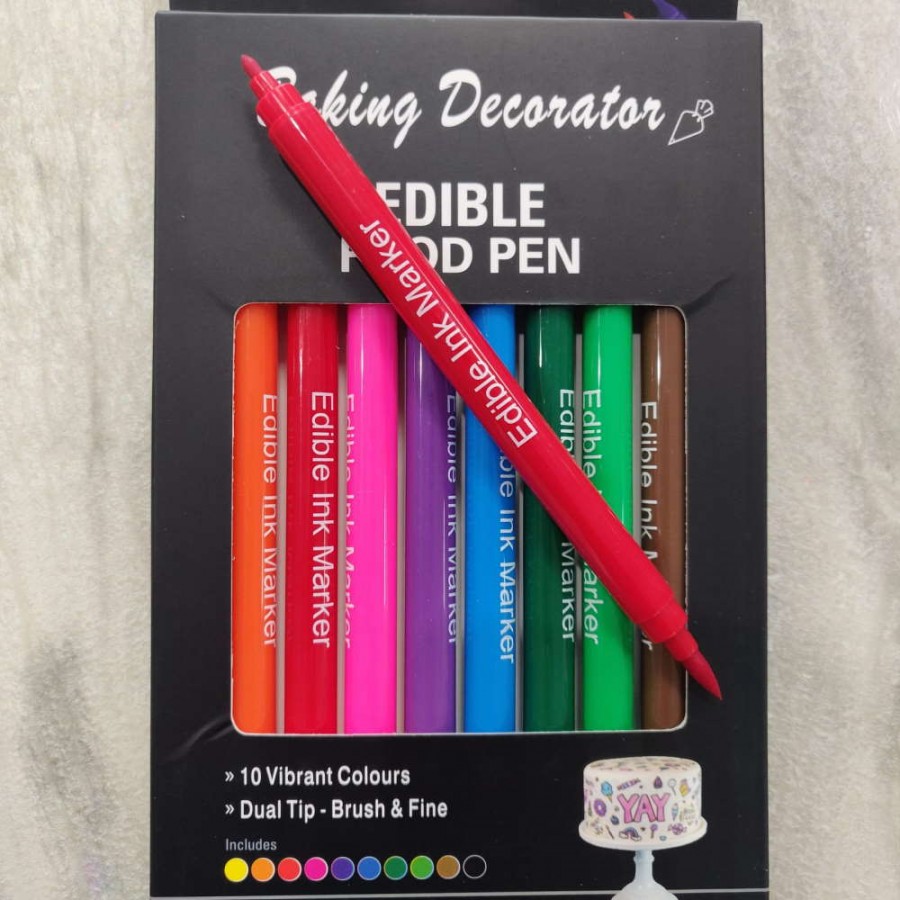 markers, edible markers, food pens, dual tip