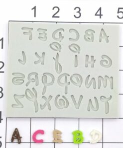 Magical Letters Silicone Mold, Large - Mia Cake House