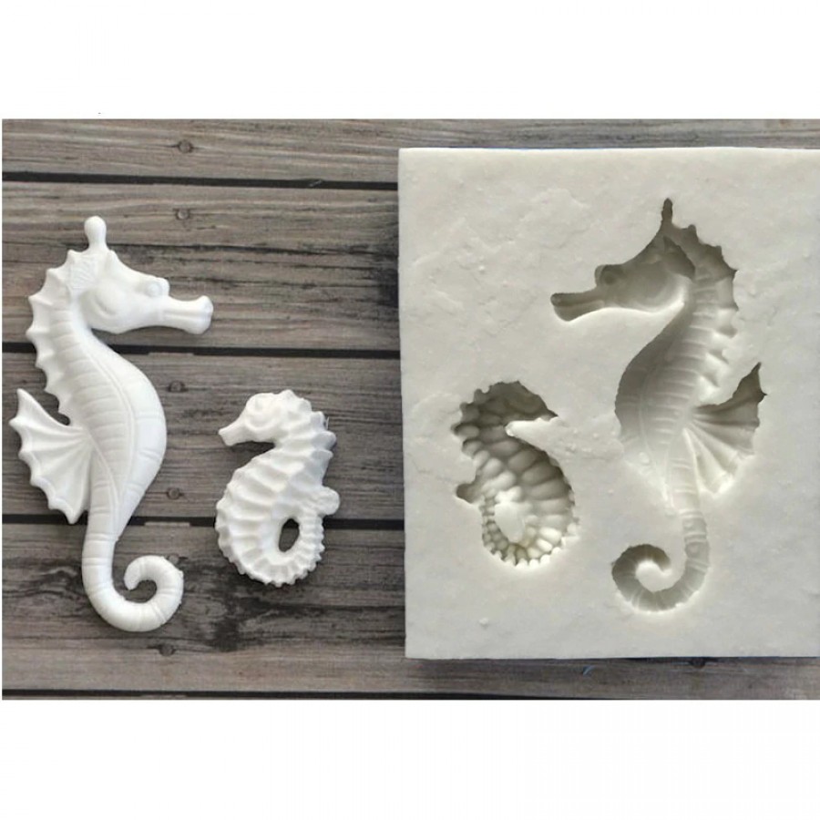 seahorse cake mold